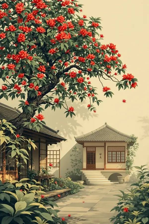 木棉树下 电影海报 - 琪琪电影网